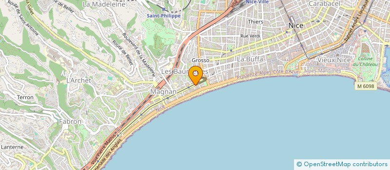 localisation de l'entreprise MADAME NATELLA GRDJIAN à NICE
