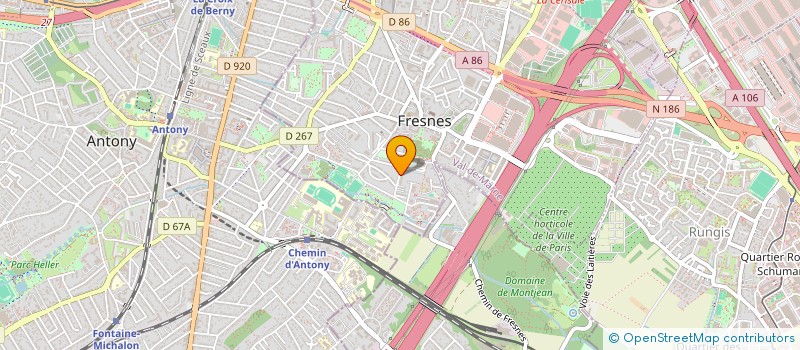localisation de l'entreprise MADAME NATERCIA DA COSTA à FRESNES