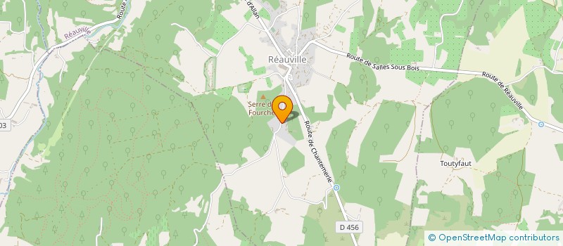 localisation de l'entreprise MADAME NATHACHA BOISSIER  REAUVILLE