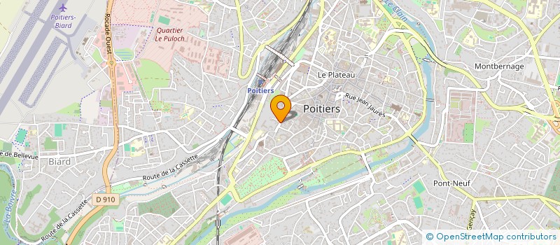localisation de l'entreprise MADAME NATHAELLE MARIE-LOUISE  POITIERS
