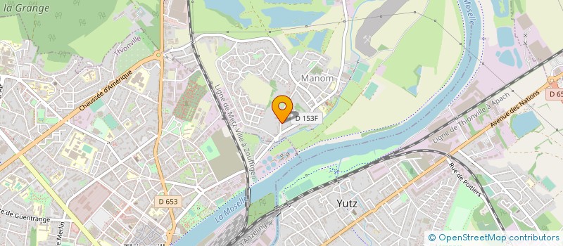 localisation de l'entreprise MADAME NATHAELLE TIBERI  MANOM