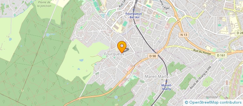 localisation de l'entreprise MADAME NATHALE BROCHIER  SAINT-GERMAIN-EN-LAYE