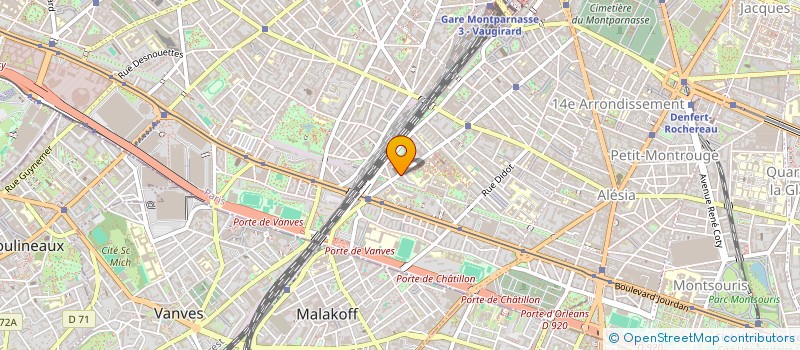 localisation de l'entreprise MADAME NATHALIA ASSIS VILELA  PARIS