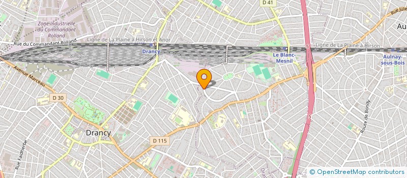 localisation de l'entreprise MADAME NATHALIA DE OLIVEIRA FILIZARI DEODATO à LE BLANC-MESNIL