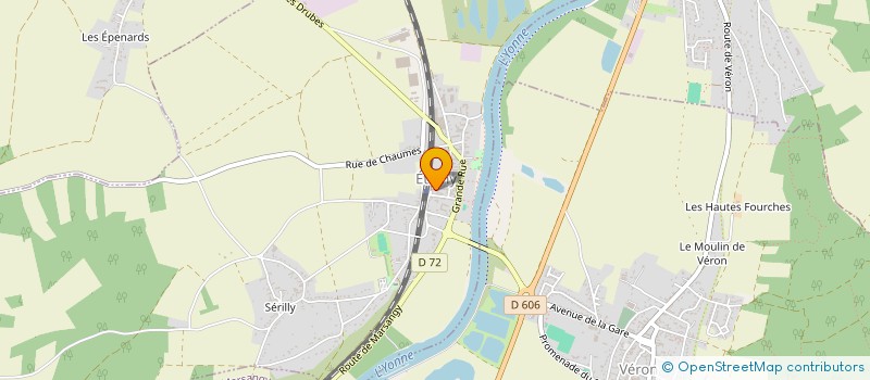 localisation de l'entreprise MADAME NATHALIA LECHAT  ETIGNY