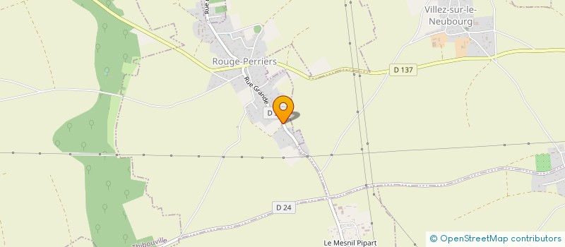 localisation de l'entreprise MADAME NATHALIA LEFEVRE  DAUBEUF-LA-CAMPAGNE