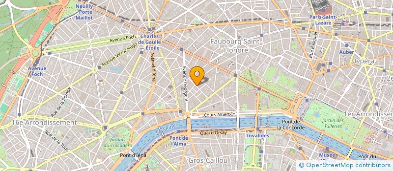 localisation de l'entreprise MADAME NATHALIA OLIVEIRA MAVIGNIER BENEVIDES  PARIS