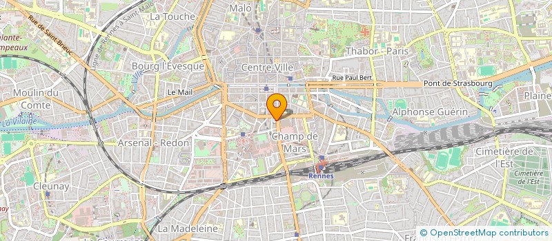 localisation de l'entreprise MADAME NATHALIA PERES à RENNES