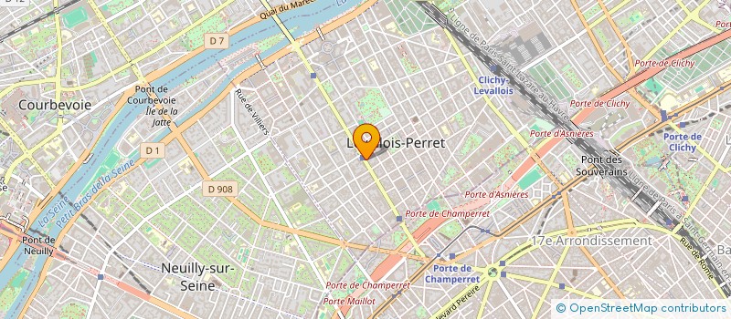 localisation de l'entreprise MADAME NATHALIA RENOULT à LEVALLOIS-PERRET