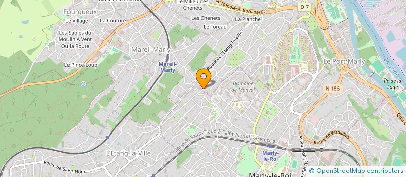 localisation de l'entreprise MADAME NATHALIA SCHRIQUI--DUQUE  LE PECQ