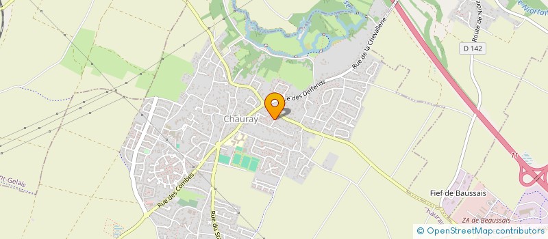 localisation de l'entreprise MADAME NATHALIA SOUBBOTNITZKAIA  CHAURAY