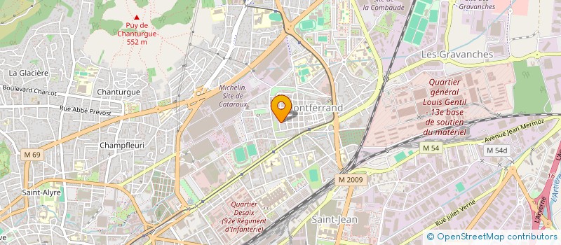 localisation de l'entreprise MADAME NATHALIE ABOUKALIL  CLERMONT-FERRAND