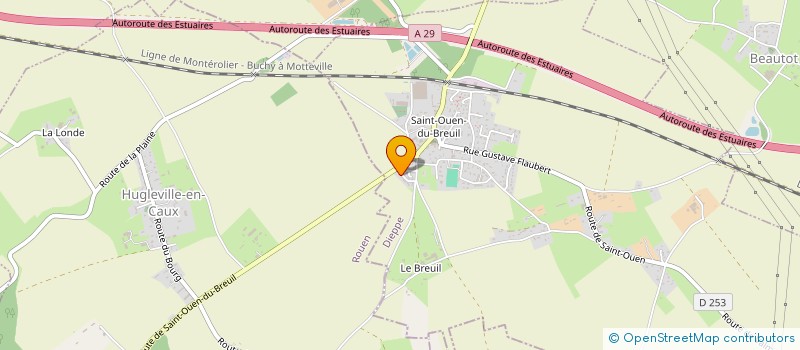 localisation de l'entreprise MADAME NATHALIE ADAM  SAINT-OUEN-DU-BREUIL