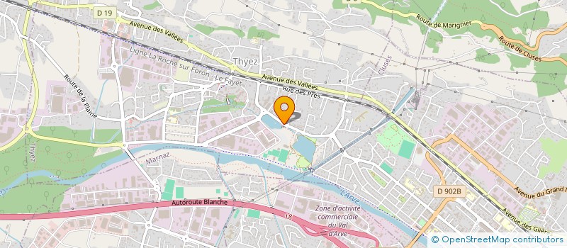 localisation de l'entreprise MADAME NATHALIE ADLER  THYEZ