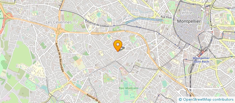 localisation de l'entreprise MADAME NATHALIE AGRET à MONTPELLIER