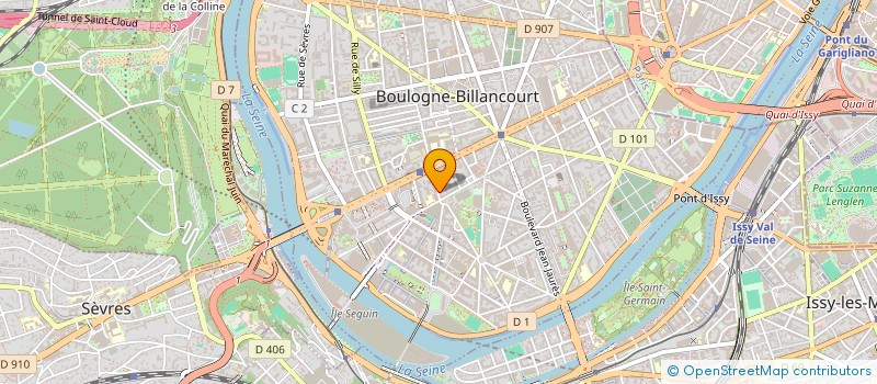 localisation de l'entreprise MADAME NATHALIE AHANDA à BOULOGNE-BILLANCOURT