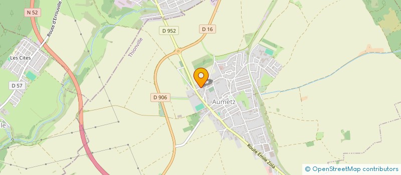 localisation de l'entreprise MADAME NATHALIE AIME  AUMETZ