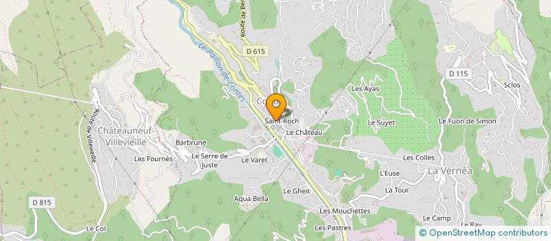 localisation de l'entreprise MADAME NATHALIE AIROLDI à CONTES