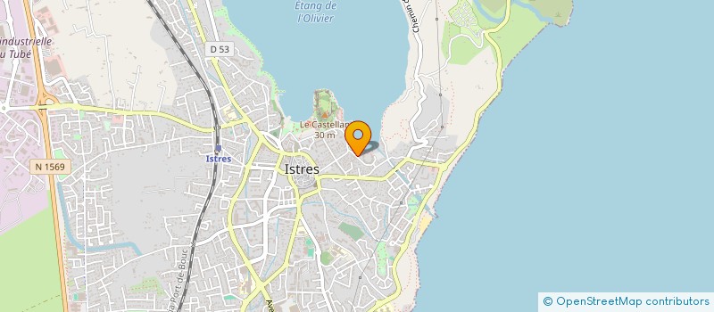 localisation de l'entreprise MADAME NATHALIE ALAVERA  ISTRES