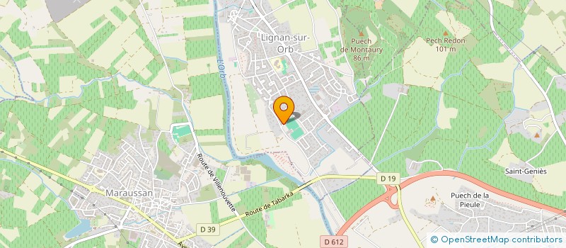 localisation de l'entreprise MADAME NATHALIE ALBALADEJO à LIGNAN-SUR-ORB