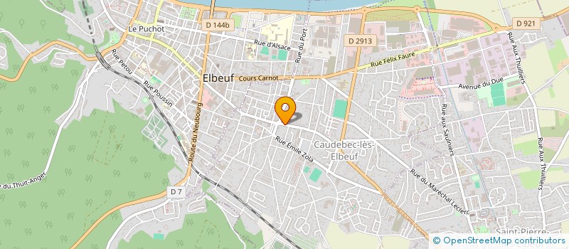 localisation de l'entreprise MADAME NATHALIE ALBERT  CAUDEBEC-LES-ELBEUF