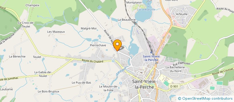 localisation de l'entreprise MADAME NATHALIE ALDOVRANDI à SAINT-YRIEIX-LA-PERCHE