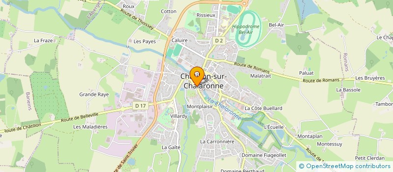localisation de l'entreprise MADAME NATHALIE ALEJANDRO à CHATILLON-SUR-CHALARONNE