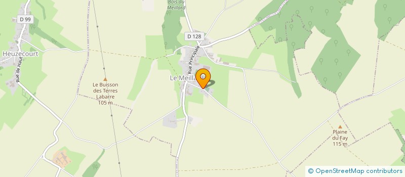 localisation de l'entreprise MADAME NATHALIE ALIPRE  LE MEILLARD