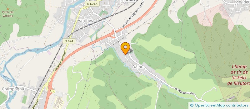 localisation de l'entreprise MADAME NATHALIE ALISSENS à DALOU