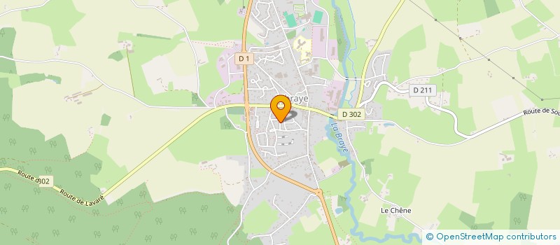 localisation de l'entreprise MADAME NATHALIE ALIX  VIBRAYE