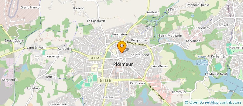 localisation de l'entreprise MADAME NATHALIE ALIX  PLOEMEUR