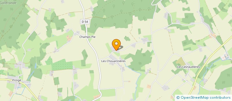 localisation de l'entreprise MADAME NATHALIE ALLARD  LUCHE PRINGE