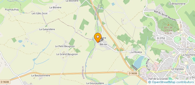 localisation de l'entreprise MADAME NATHALIE ALLETRU à POUZAUGES