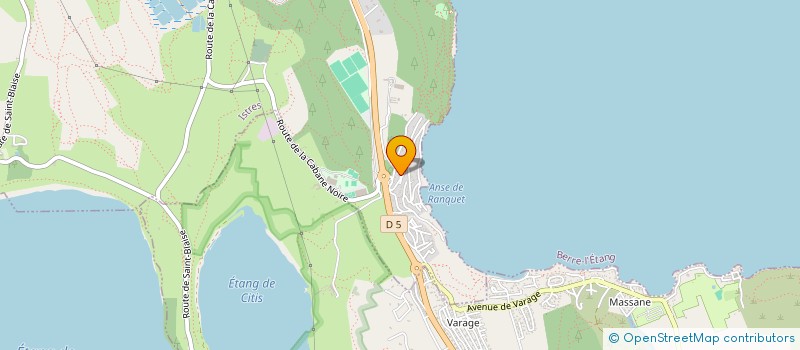 localisation de l'entreprise MADAME NATHALIE ALONSO  ISTRES