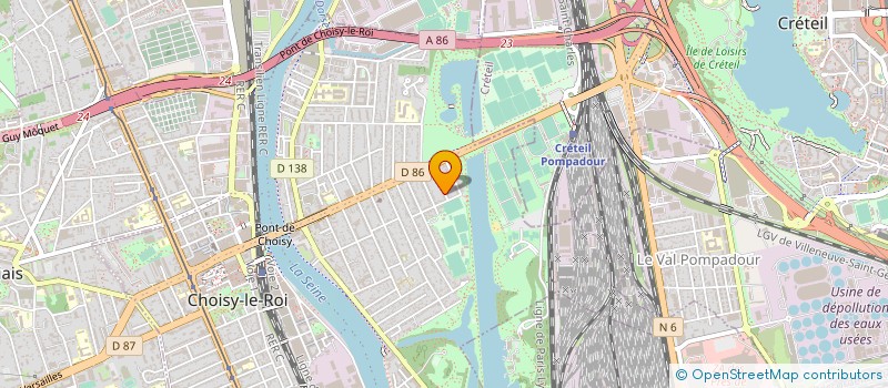 localisation de l'entreprise MADAME NATHALIE ALVES PINHEIRO  CHOISY-LE-ROI