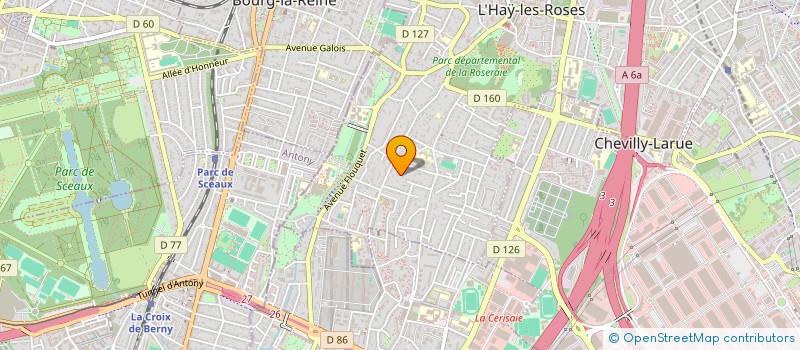 localisation de l'entreprise MADAME NATHALIE AMON  L'HAY-LES-ROSES