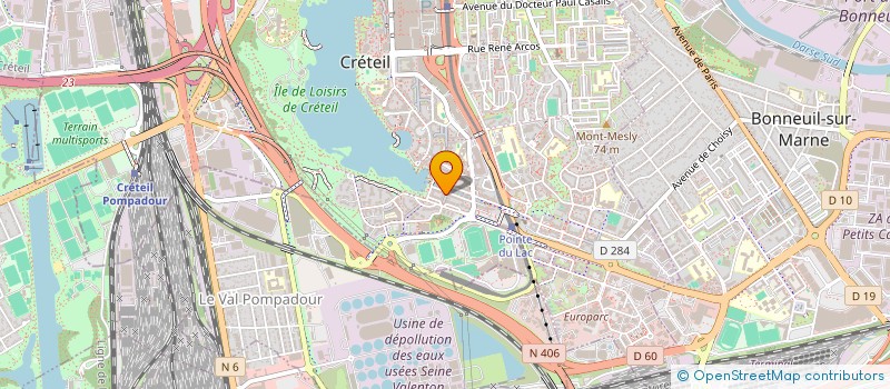 localisation de l'entreprise MADAME NATHALIE AMOU  CRETEIL