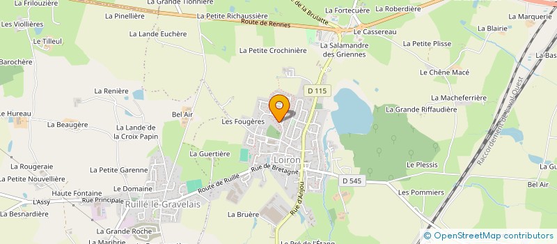 localisation de l'entreprise MADAME NATHALIE AMOUREUX à LOIRON-RUILLE