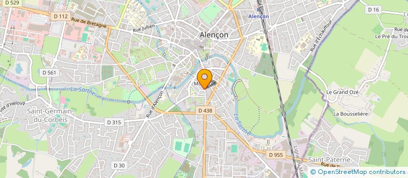 localisation de l'entreprise MADAME NATHALIE ANDRE à ALENCON