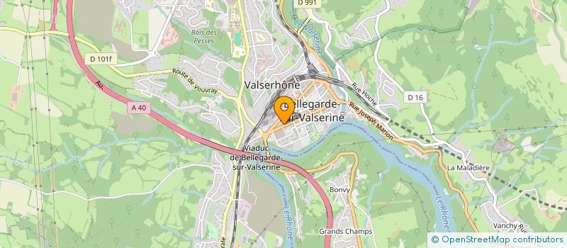 localisation de l'entreprise MADAME NATHALIE ANDRE à VALSERHONE