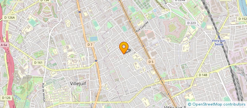 localisation de l'entreprise MADAME NATHALIE ANDRE à VITRY-SUR-SEINE