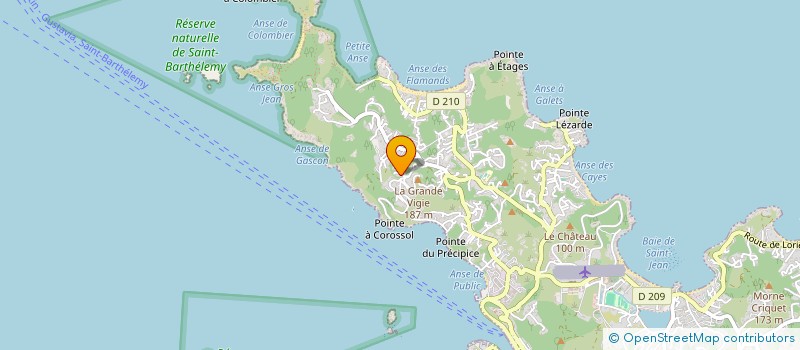 localisation de l'entreprise MADAME NATHALIE ANDRES à SAINT BARTHELEMY