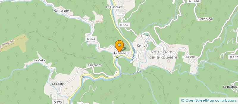 localisation de l'entreprise MADAME NATHALIE ANDRIEU  VAL-D'AIGOUAL