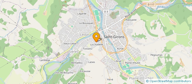 localisation de l'entreprise MADAME NATHALIE ANDRIEU à SAINT-GIRONS