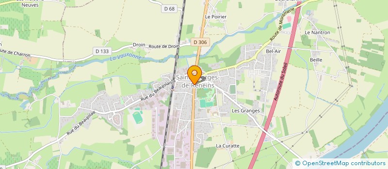 localisation de l'entreprise MADAME NATHALIE ANDRILLAT  SAINT-GEORGES-DE-RENEINS