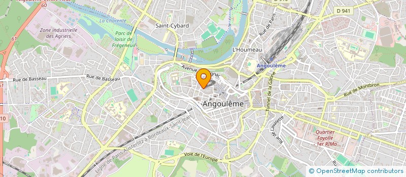 localisation de l'entreprise MADAME NATHALIE ANNE CELINE FERLUT à ANGOULEME