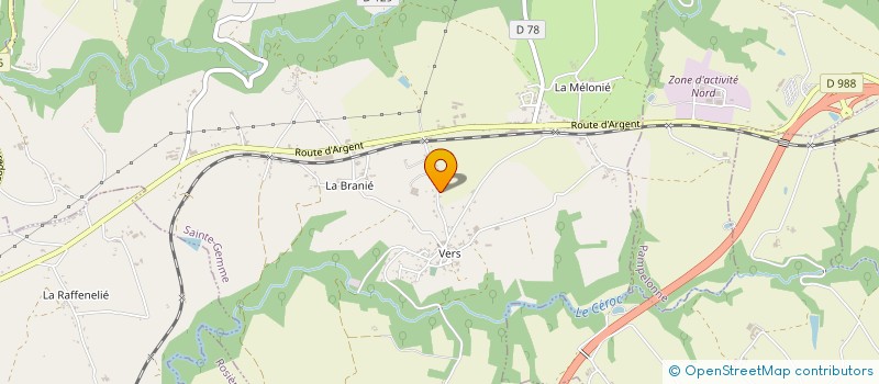 localisation de l'entreprise MADAME NATHALIE ANTES  SAINTE-GEMME