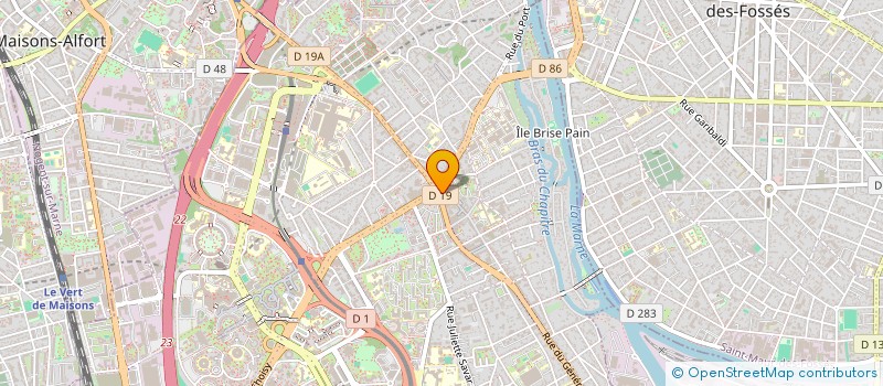 localisation de l'entreprise MADAME NATHALIE AOUINE  CRETEIL