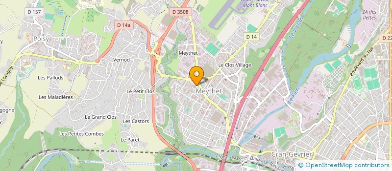 localisation de l'entreprise MADAME NATHALIE ARMAND à ANNECY