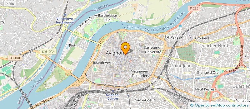 localisation de l'entreprise MADAME NATHALIE ARNAUD à AVIGNON
